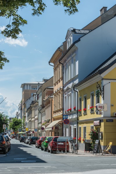 Klagenfurt Lidmanskygasse Historismus-Bauten 06072016 3731