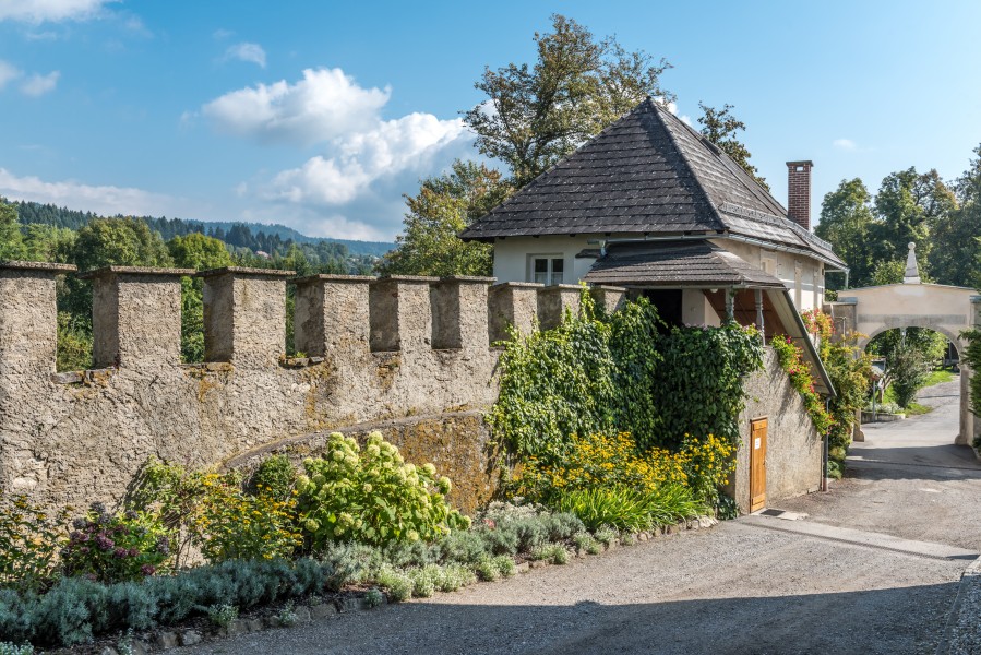 Wernberg Klosterweg 2 Mesnerhaus und Pförtner Treppenaufgang 06092018 4568