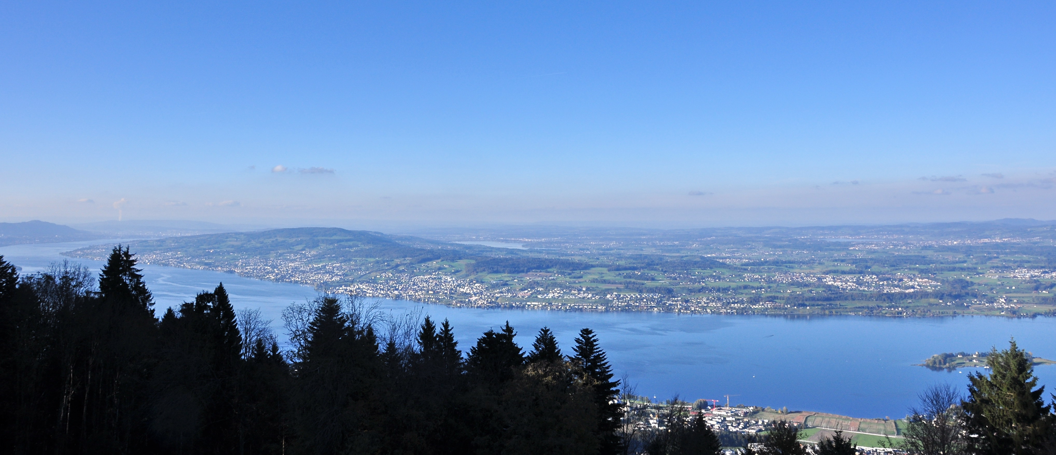 Pfannenstiel - Zürichsee - Greifensee - Pfäffikersee - Freienbach - Etzel 2010-10-21 16-36-28