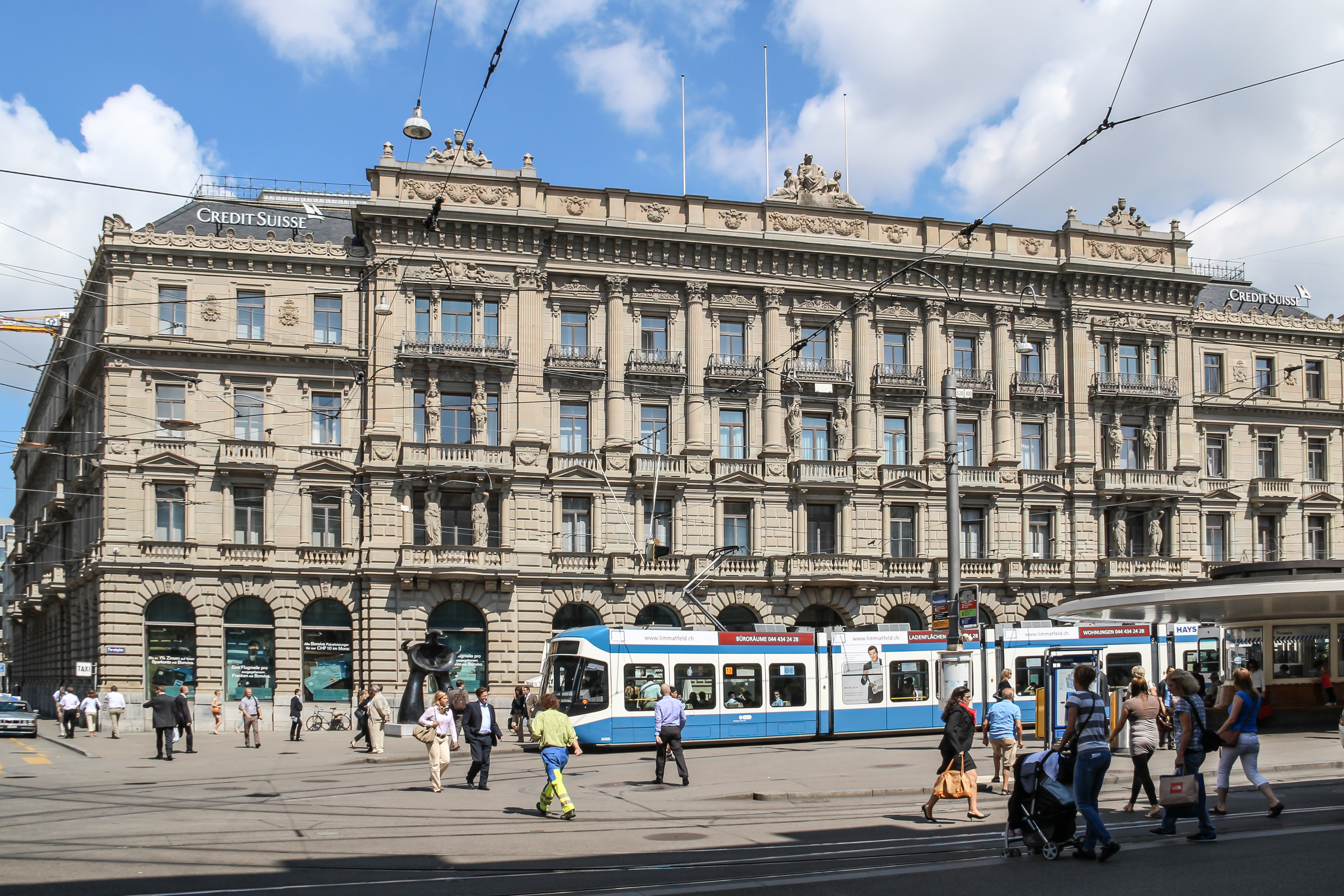 Zürich (CH), Paradeplatz -- 2011 -- 1381