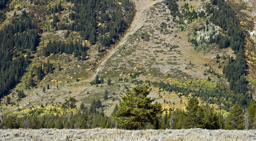 Teton Fault Scarp WY1