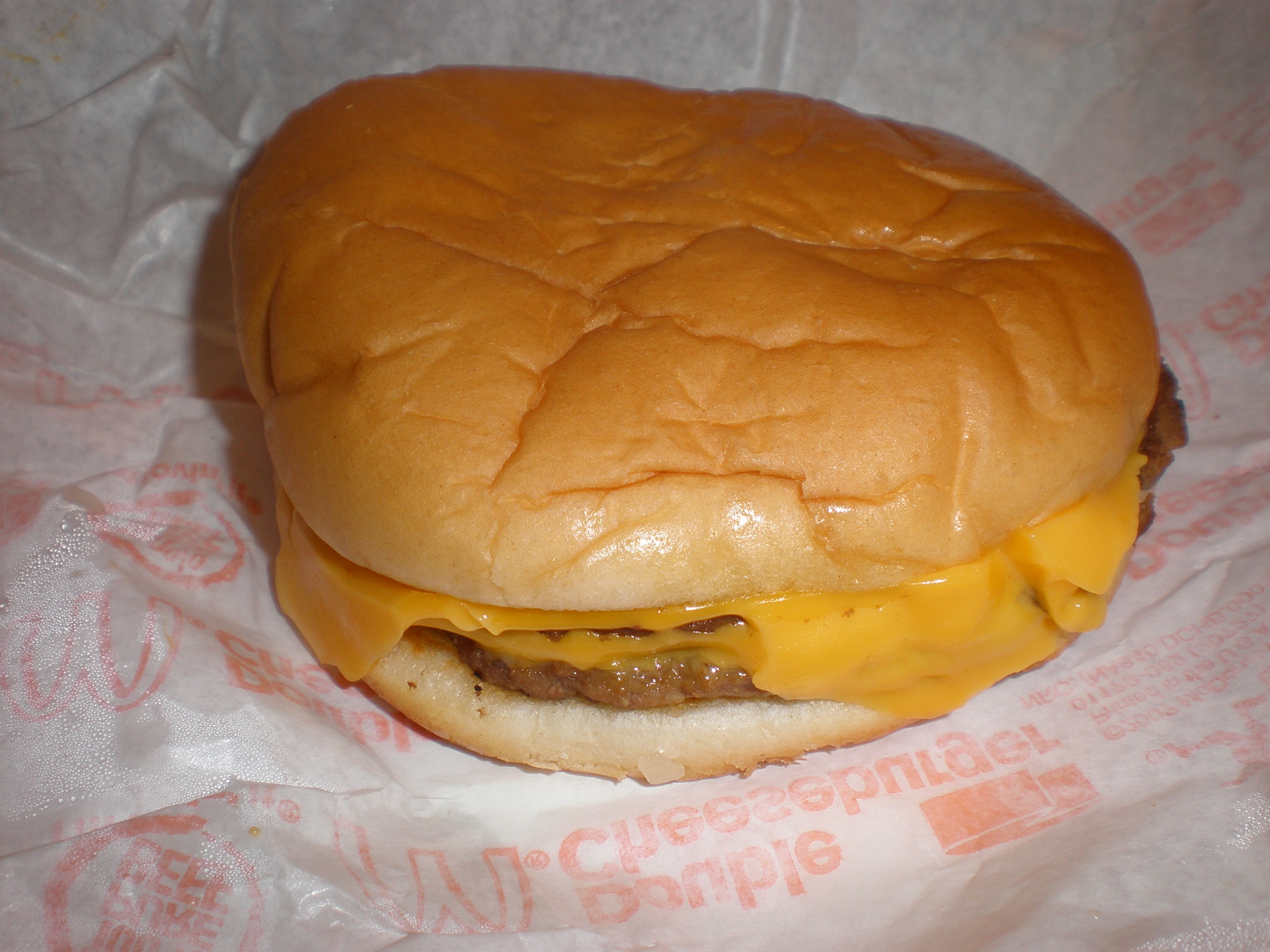 McDonald's Double Cheeseburger