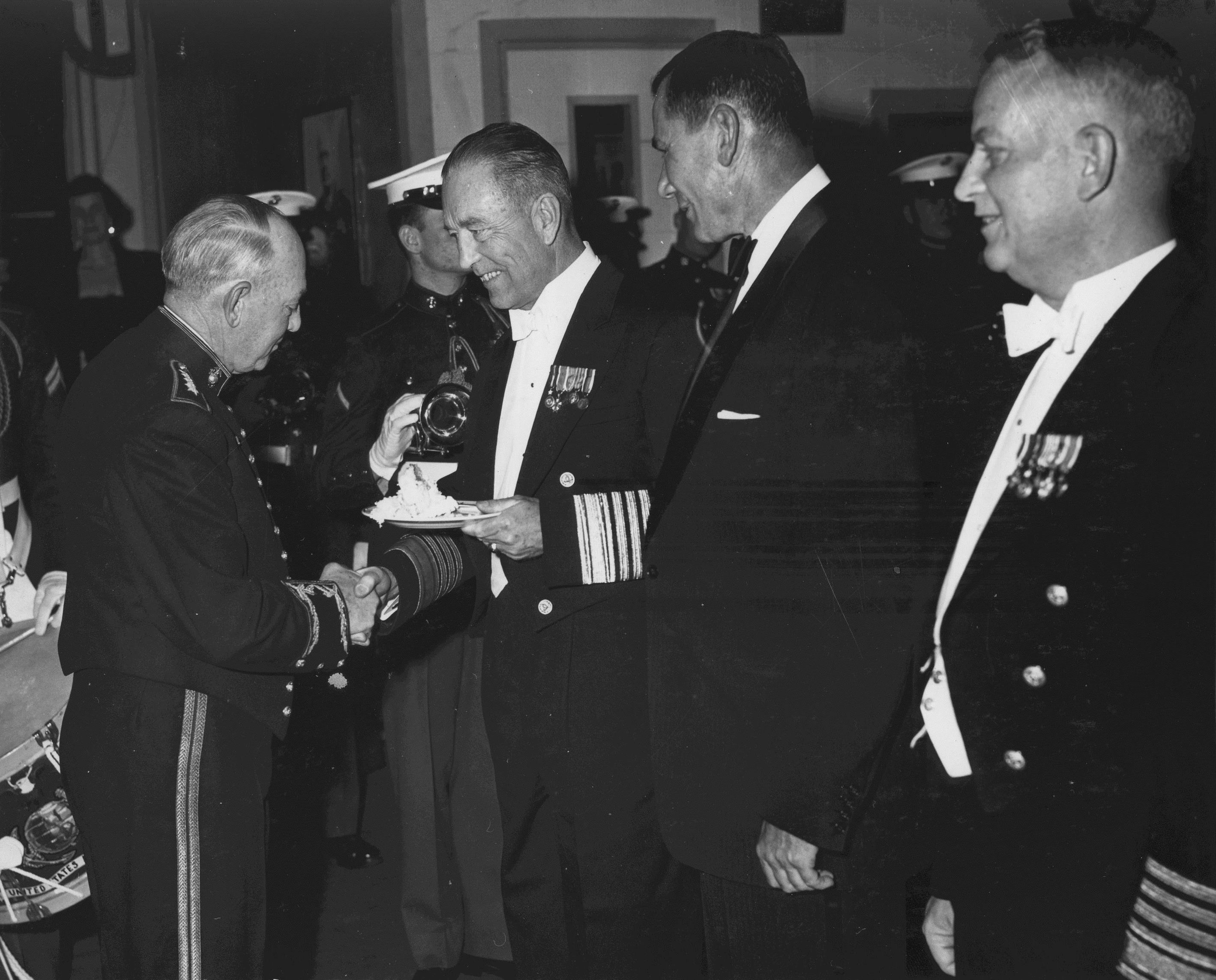 Marine Corps Birthday Celebration, Washington, DC, 10 November 1955 (15533684357)