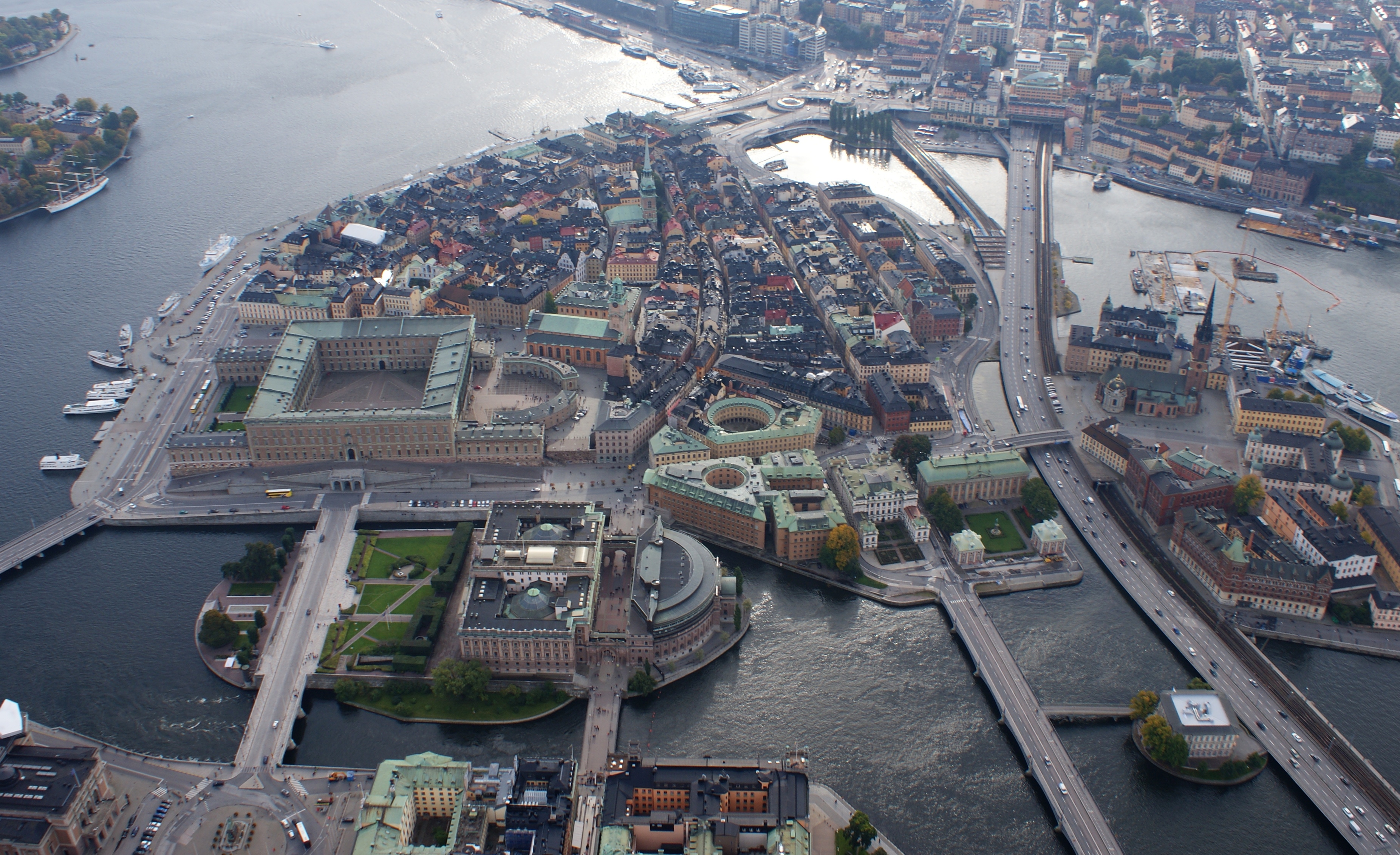 Gamla Stan och Helgeandsholmen