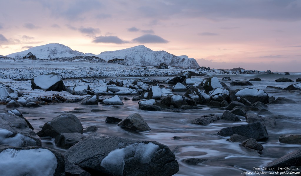 Skagsanden beach, Norway, photographed in February 2020 by Serhiy Lvivsky, picture 4