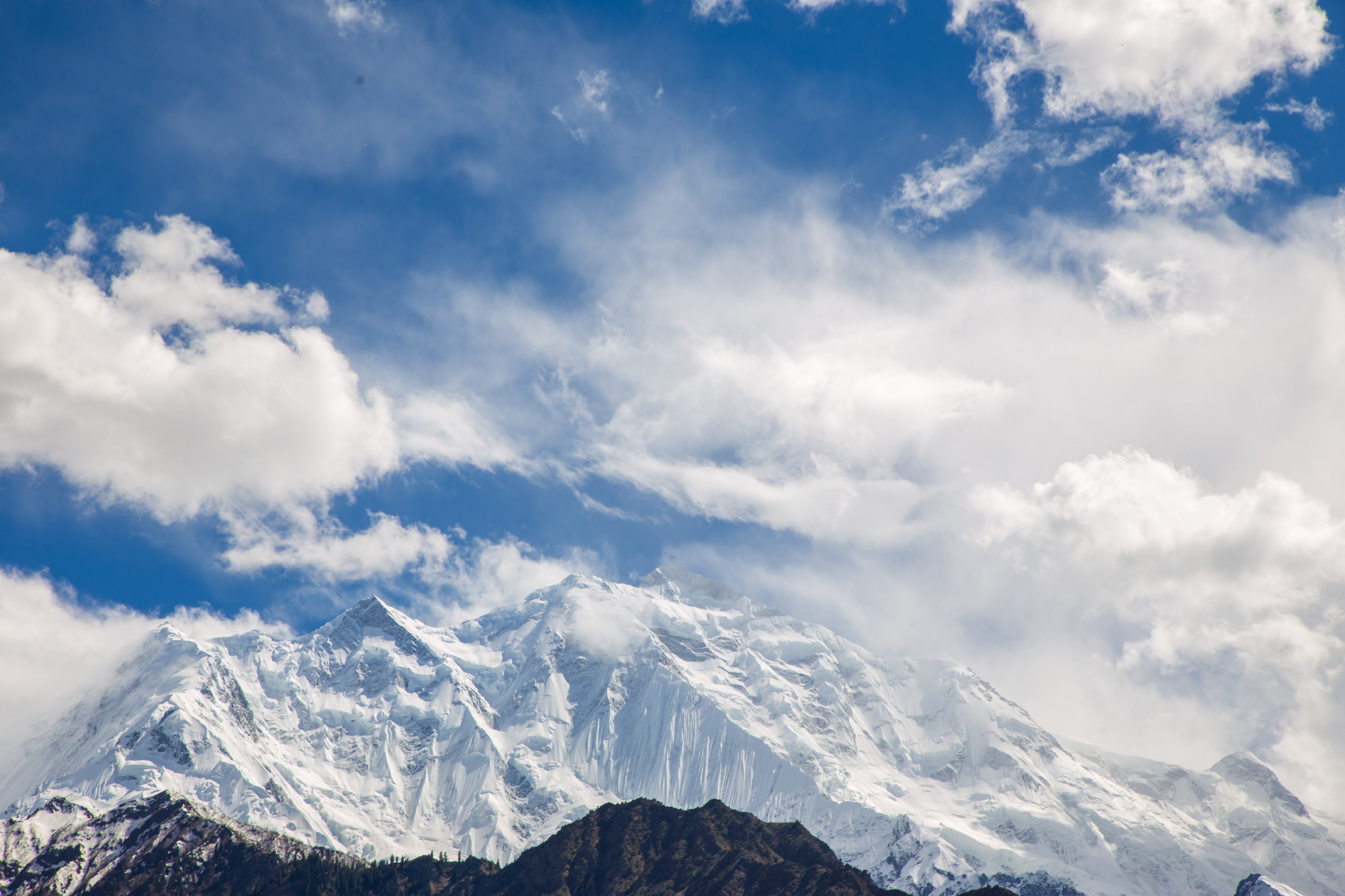 View from eagle nest hunza