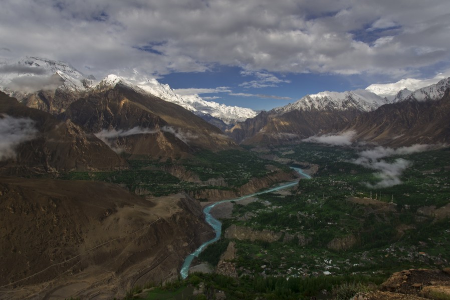 Hunza Valley in early Morning