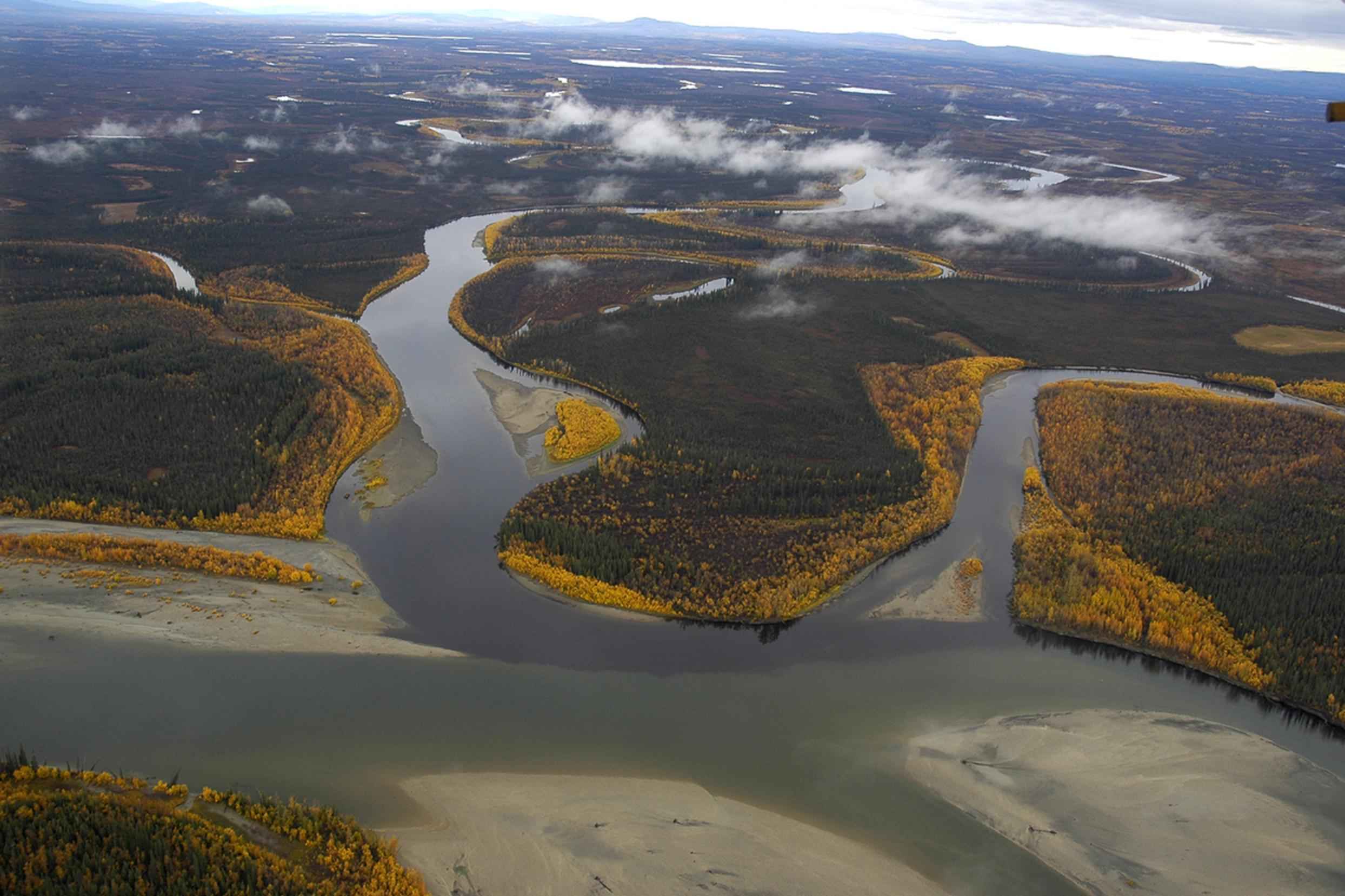 South fork and Koyukuk rivers