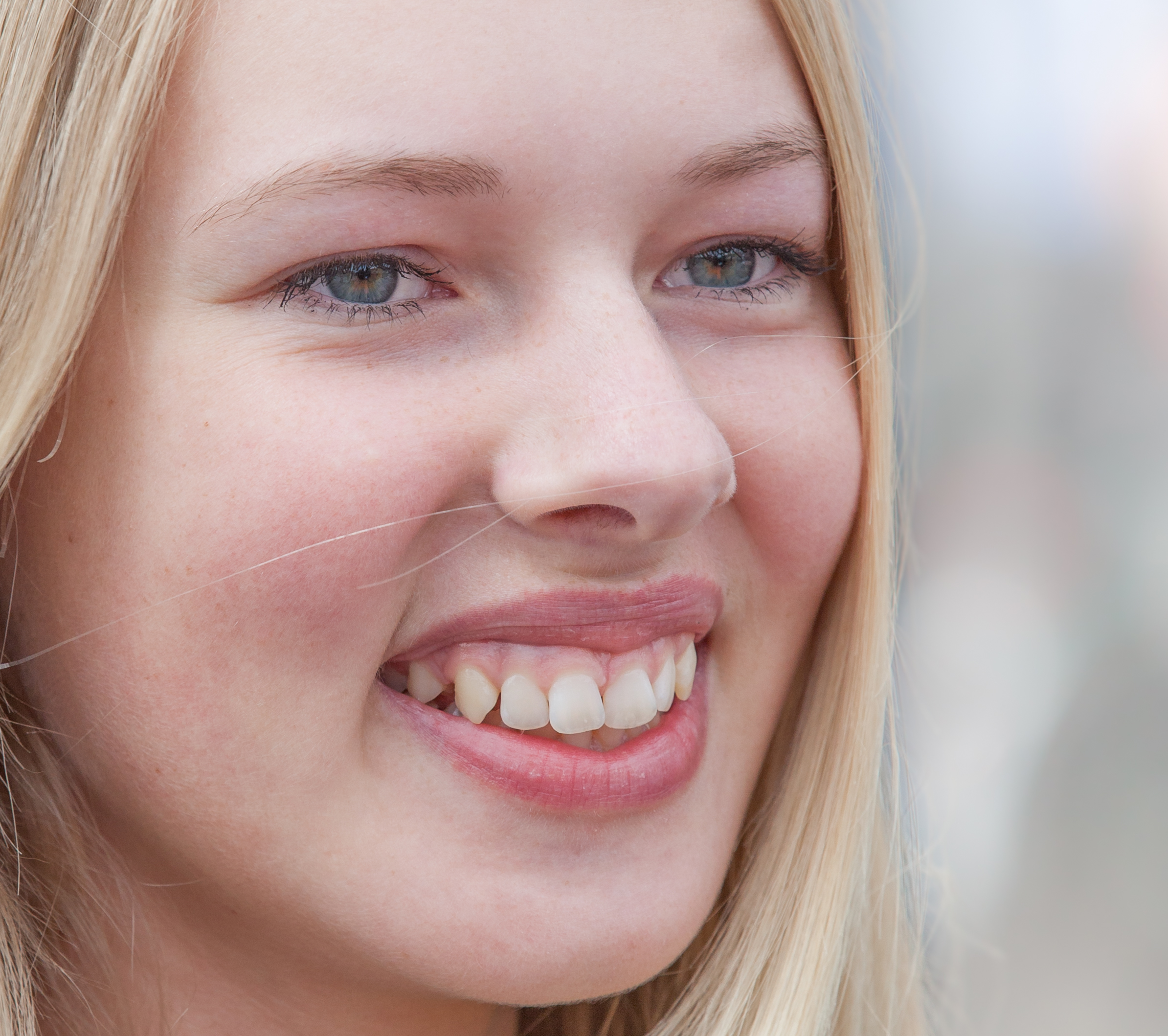 Photo Of A Cute Fair Haired Girl In Copenhagen Denmark In June 2014 