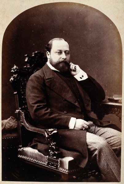 Albert Edward, HRH the Prince of Wales. Photograph by G. Jer Wellcome V0027548