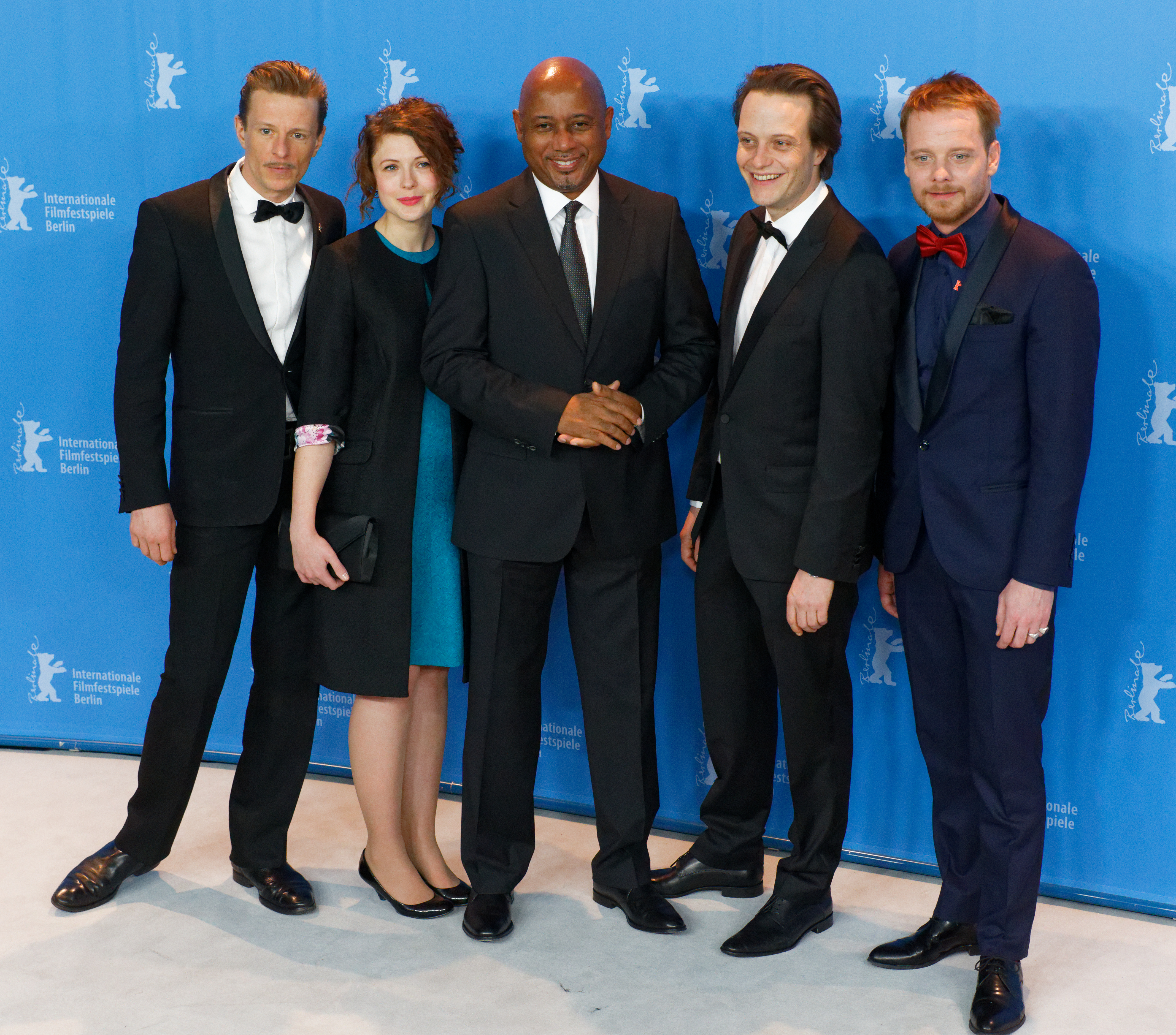 Raoul Peck & Cast Photo Call Der junge Karl Marx Berlinale 2017 02