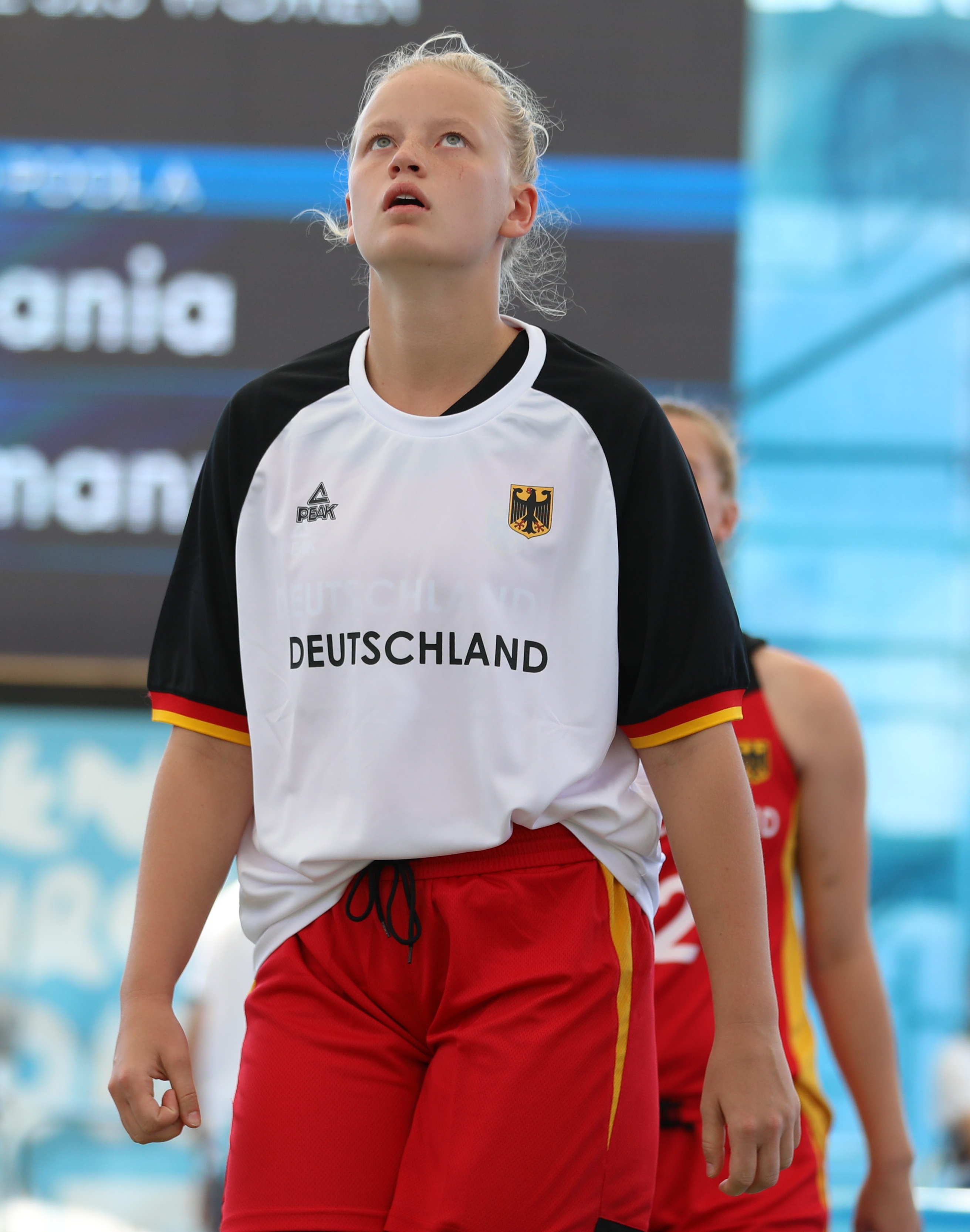 2018-10-07 Basketball 3x3 ROU vs GER (Girls Preliminary Round) at 2018 Summer Youth Olympics by Sandro Halank–021