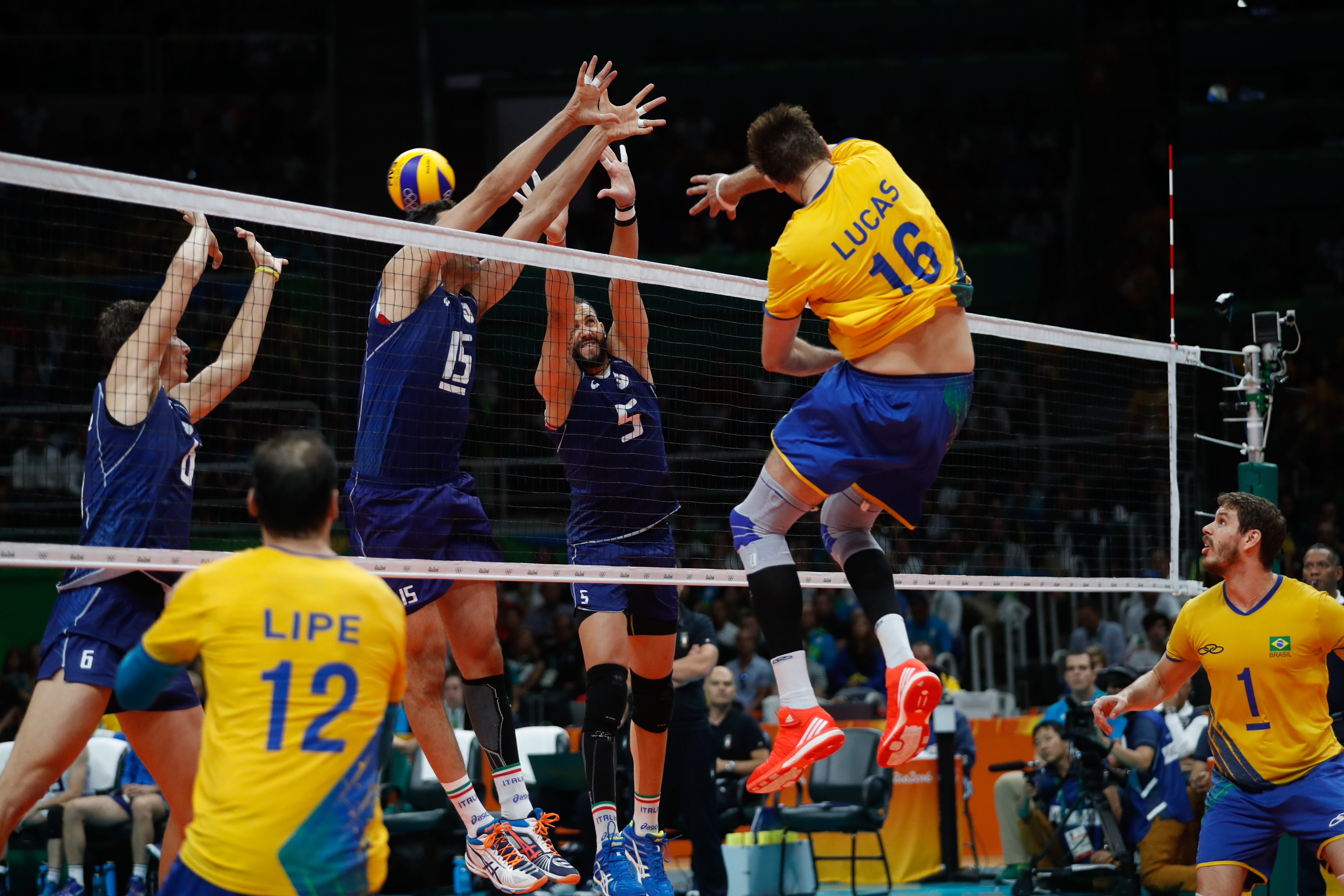 Final do vôlei masculino no Maracanãzinho 1039337-21082016- mg 0001