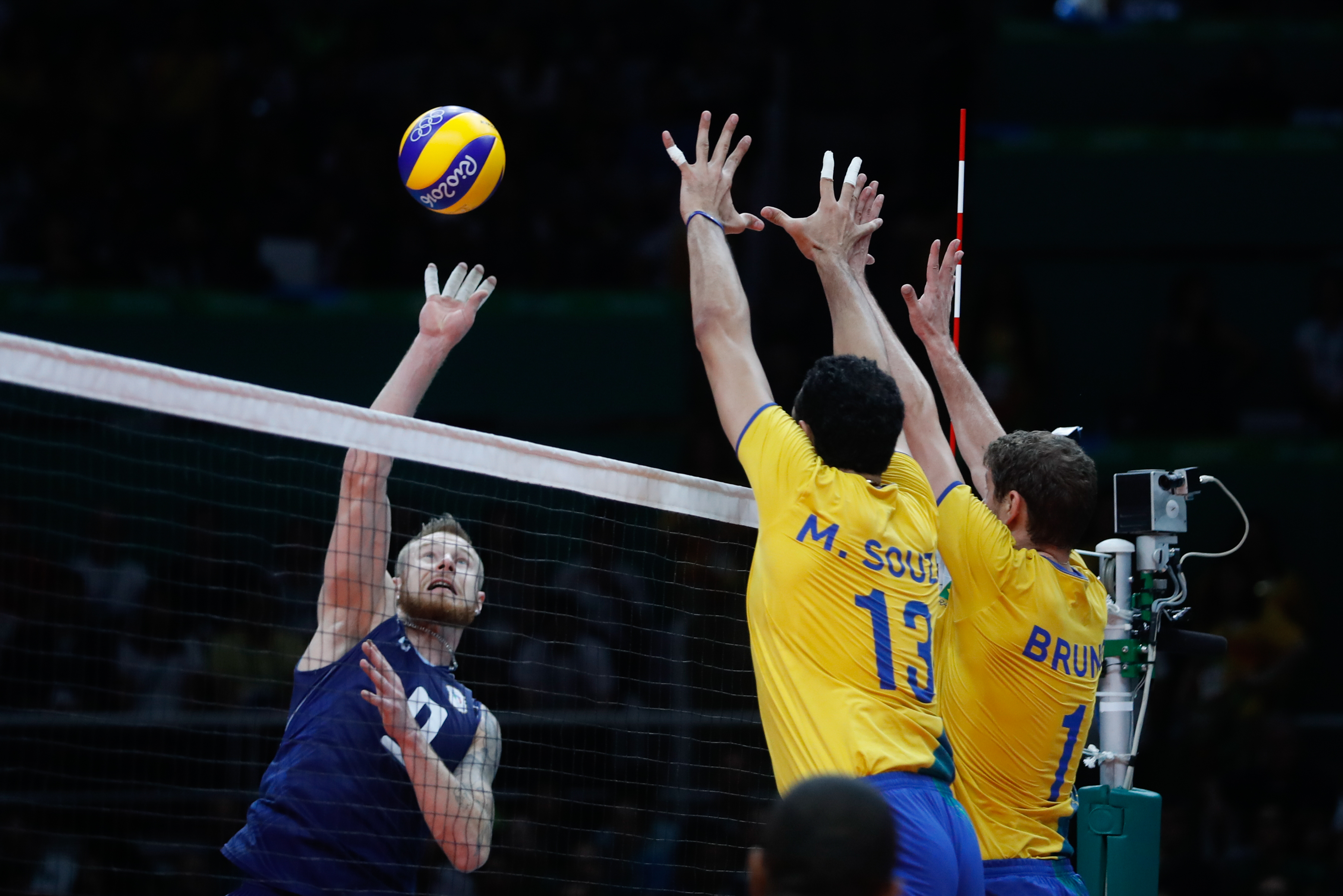 Final do vôlei masculino no Maracanãzinho 1039348-21082016- mg 5457