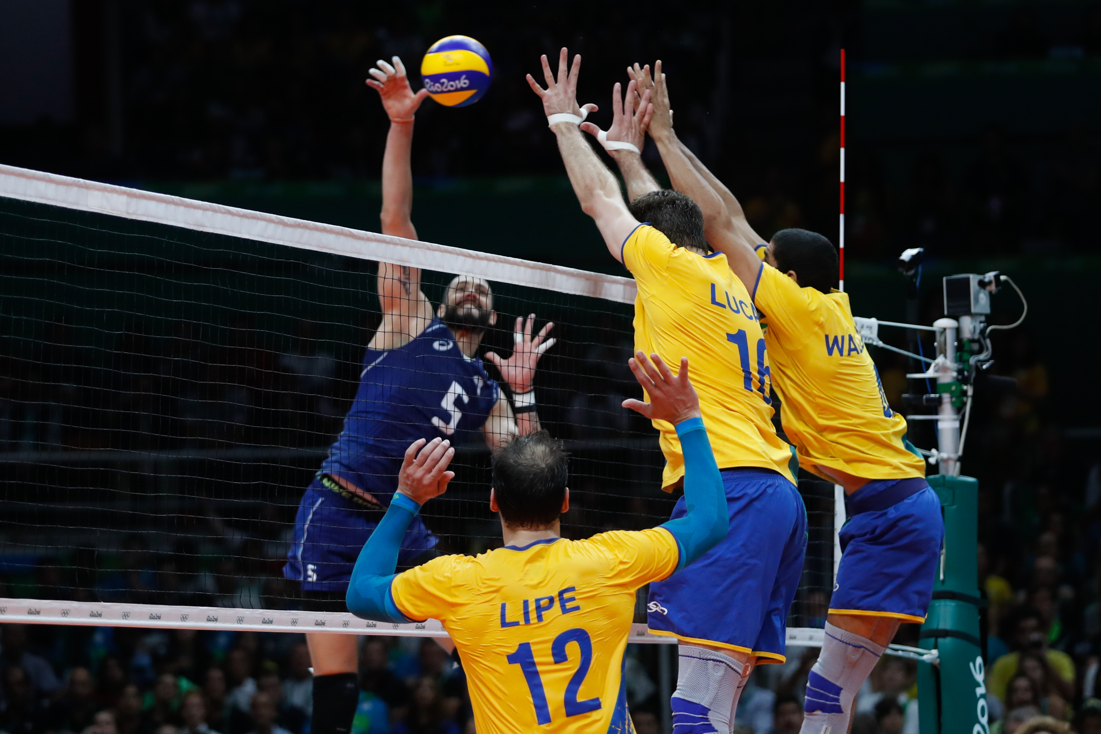 Final do vôlei masculino no Maracanãzinho 1039352-21082016- mg 5627