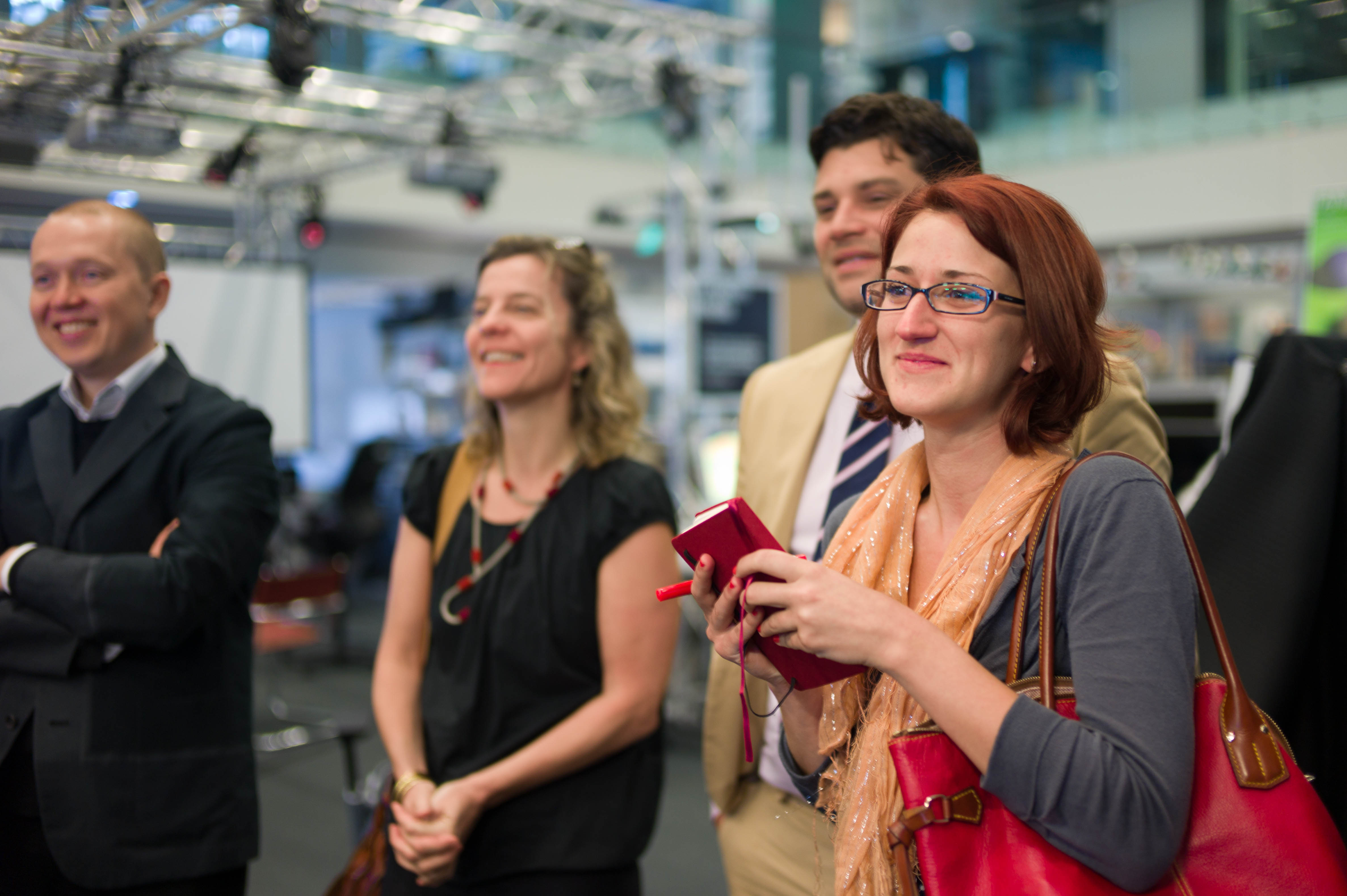 Marko Ahtisaari, Yvette Alberdingkthijm, Michael Maness and Jessica Goldfin