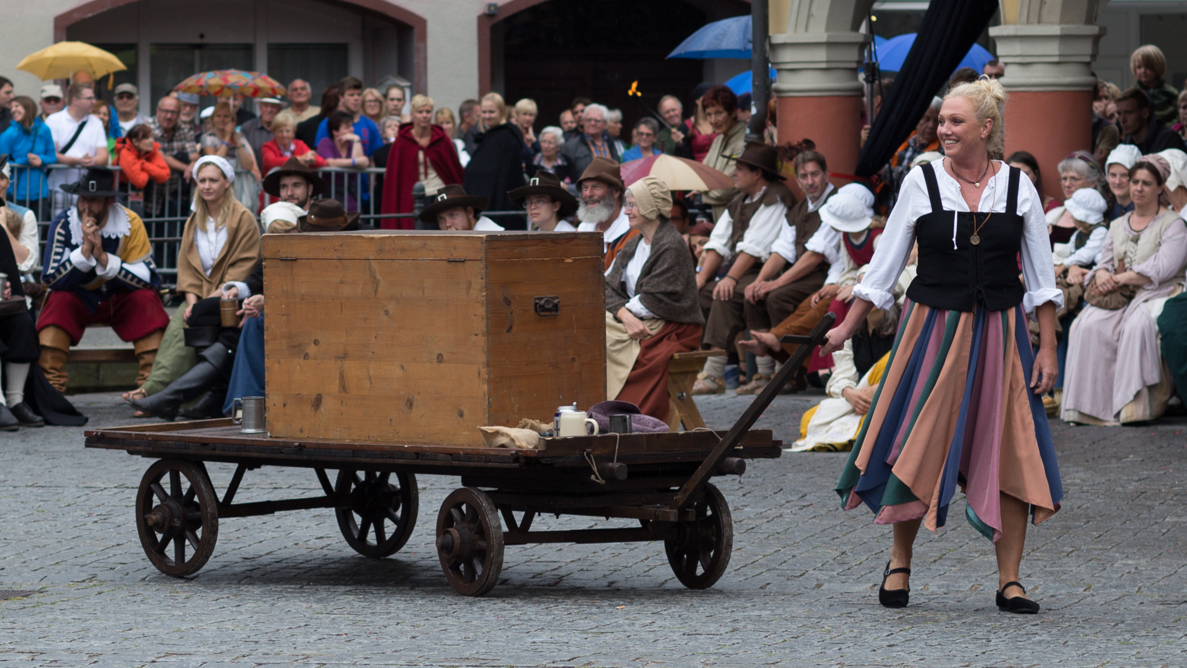 Memmingen - Wallenstein 2016 - Gaukler - Tanzlehrerin - Auszug