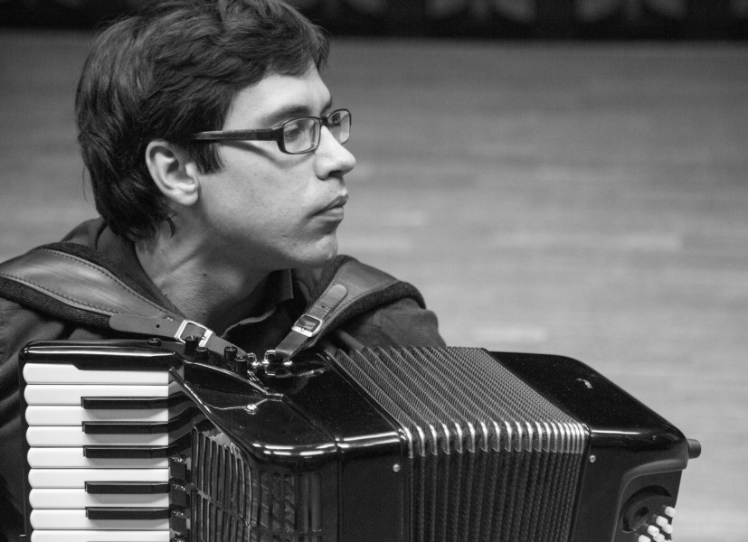 Accordionist Osokin Sergei