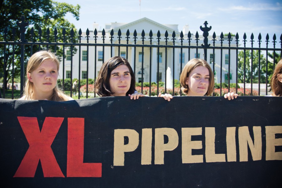 Keystone XL demonstration, 8-2011