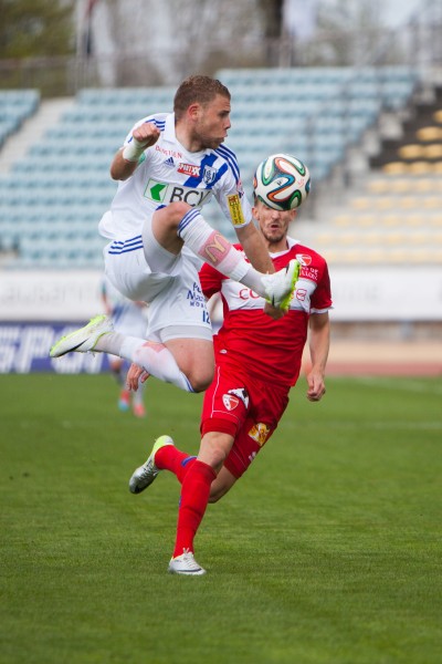 Lausanne Sport vs FC Sion - Avril 2014 - Yoric Ravet & Vincent Rüfli
