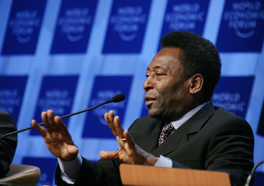 Pele - World Economic Forum Annual Meeting Davos 2006