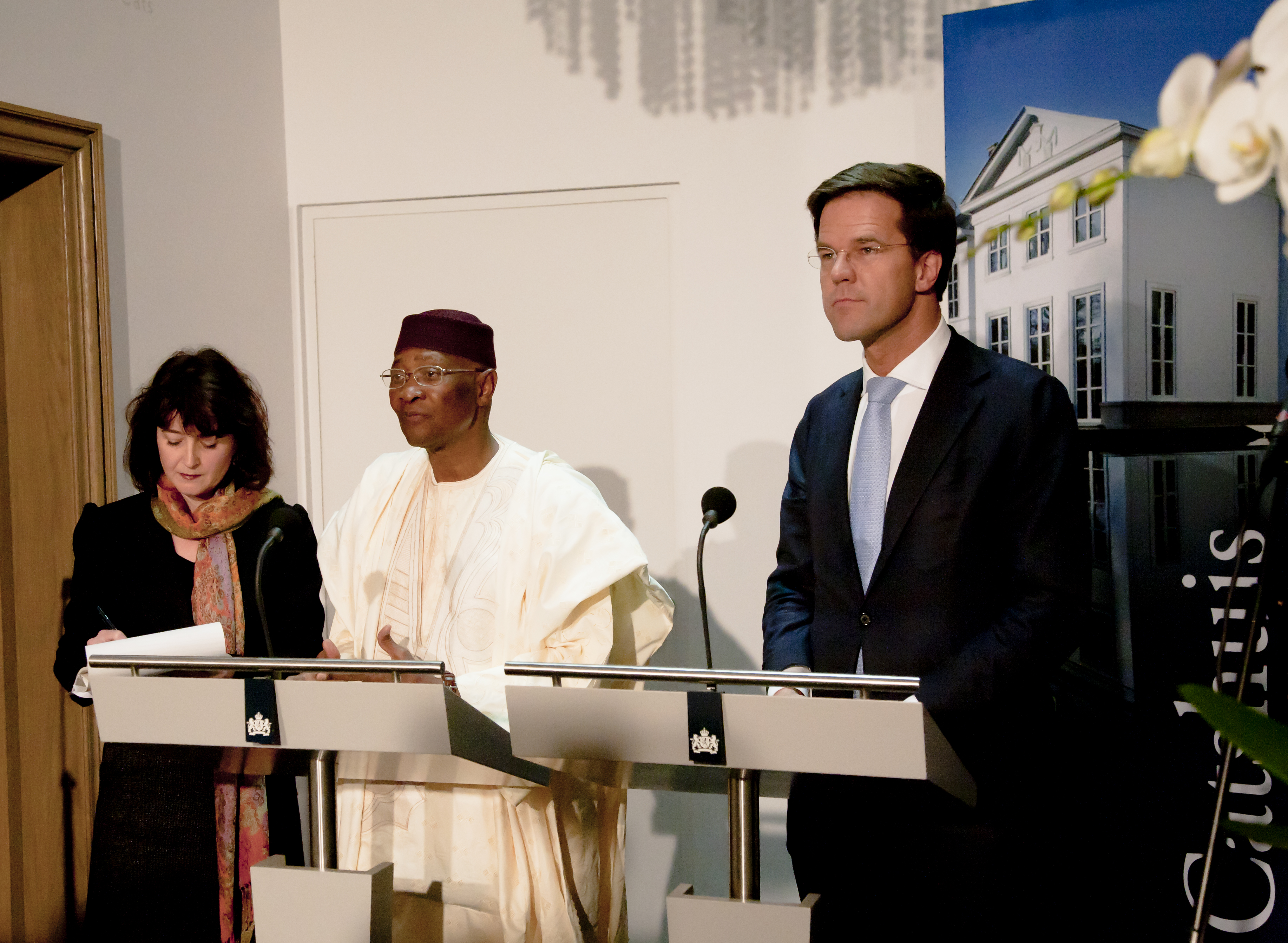 Rutte and Touré