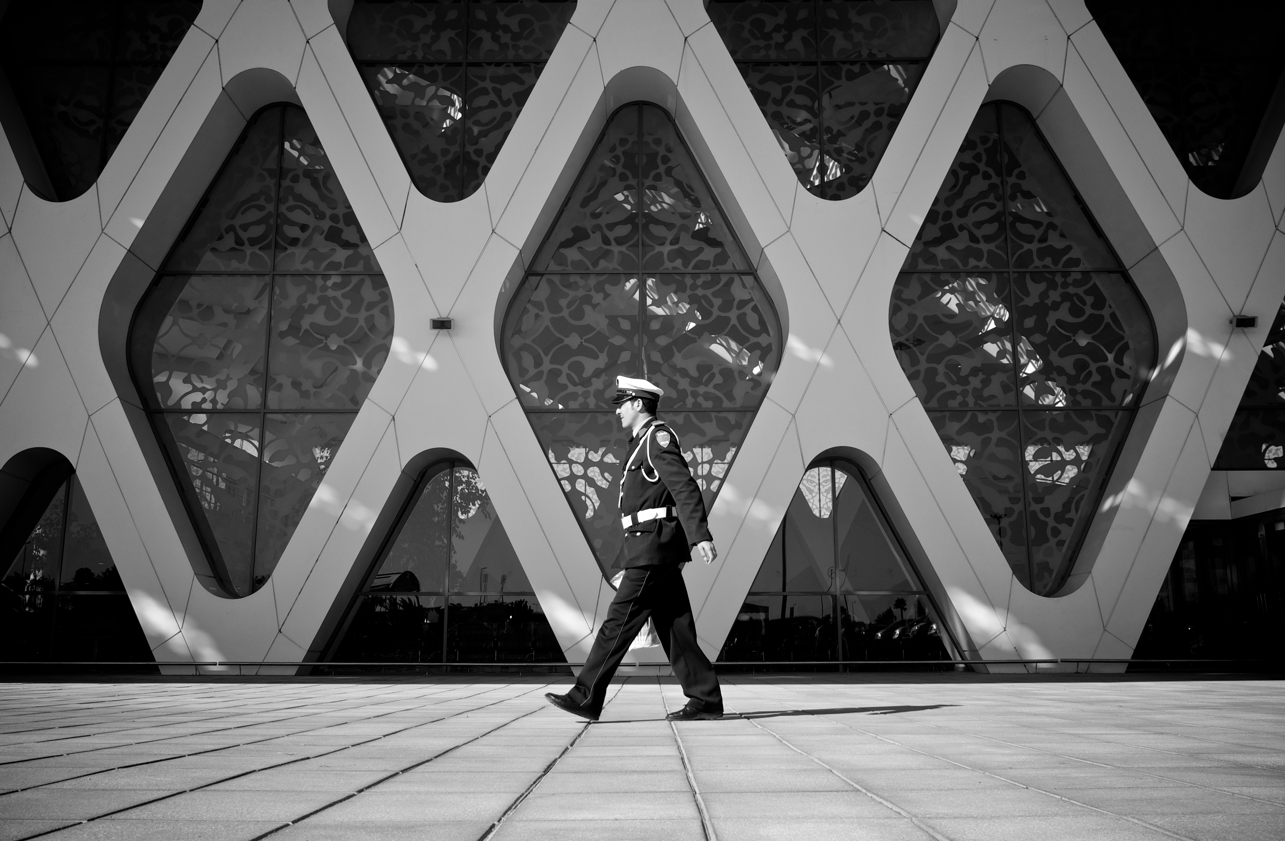 Security guard of Marrakesh, Morocco