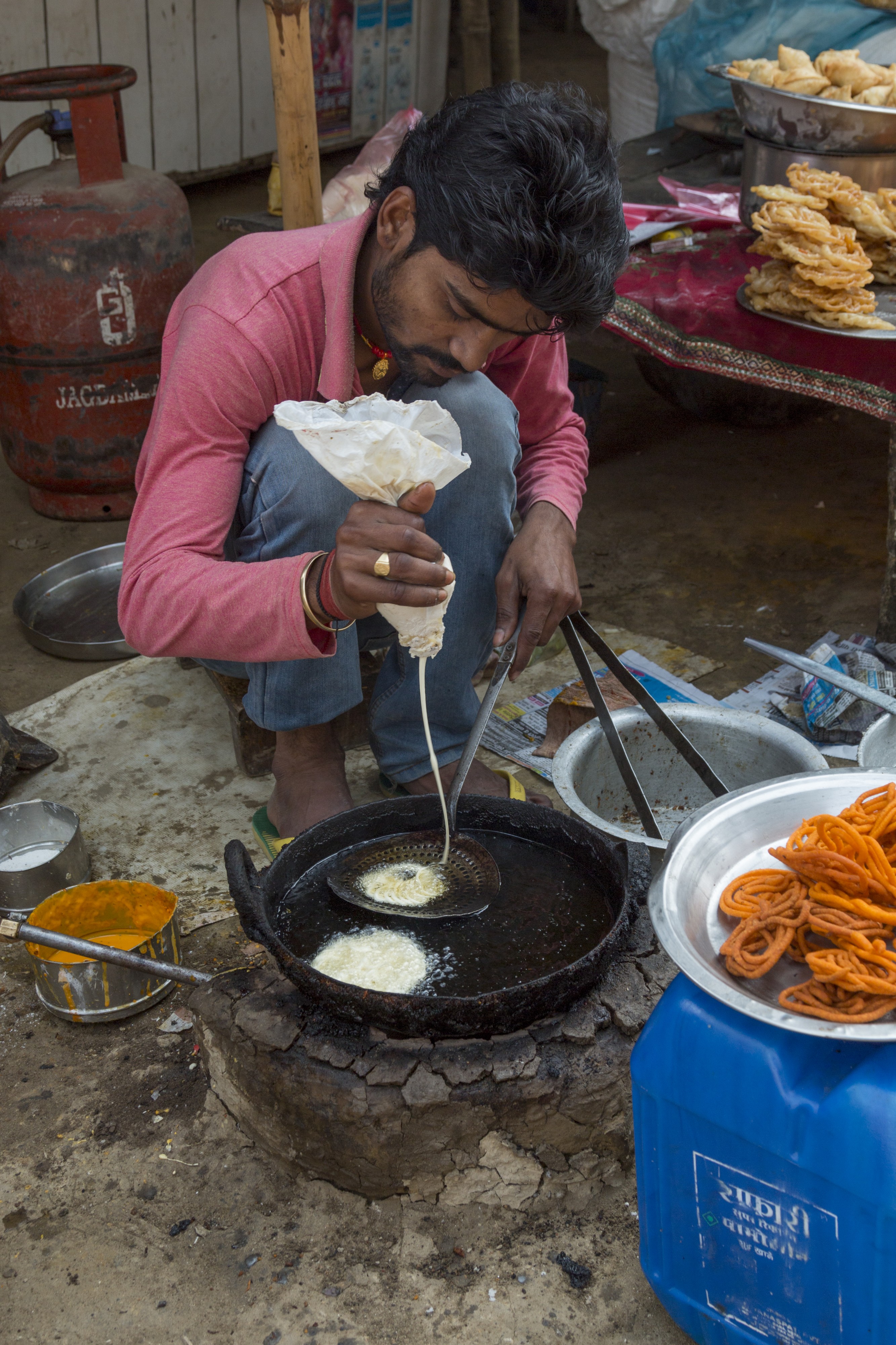 Jeri a local food in Nepal (Jalebi) IMG 5795