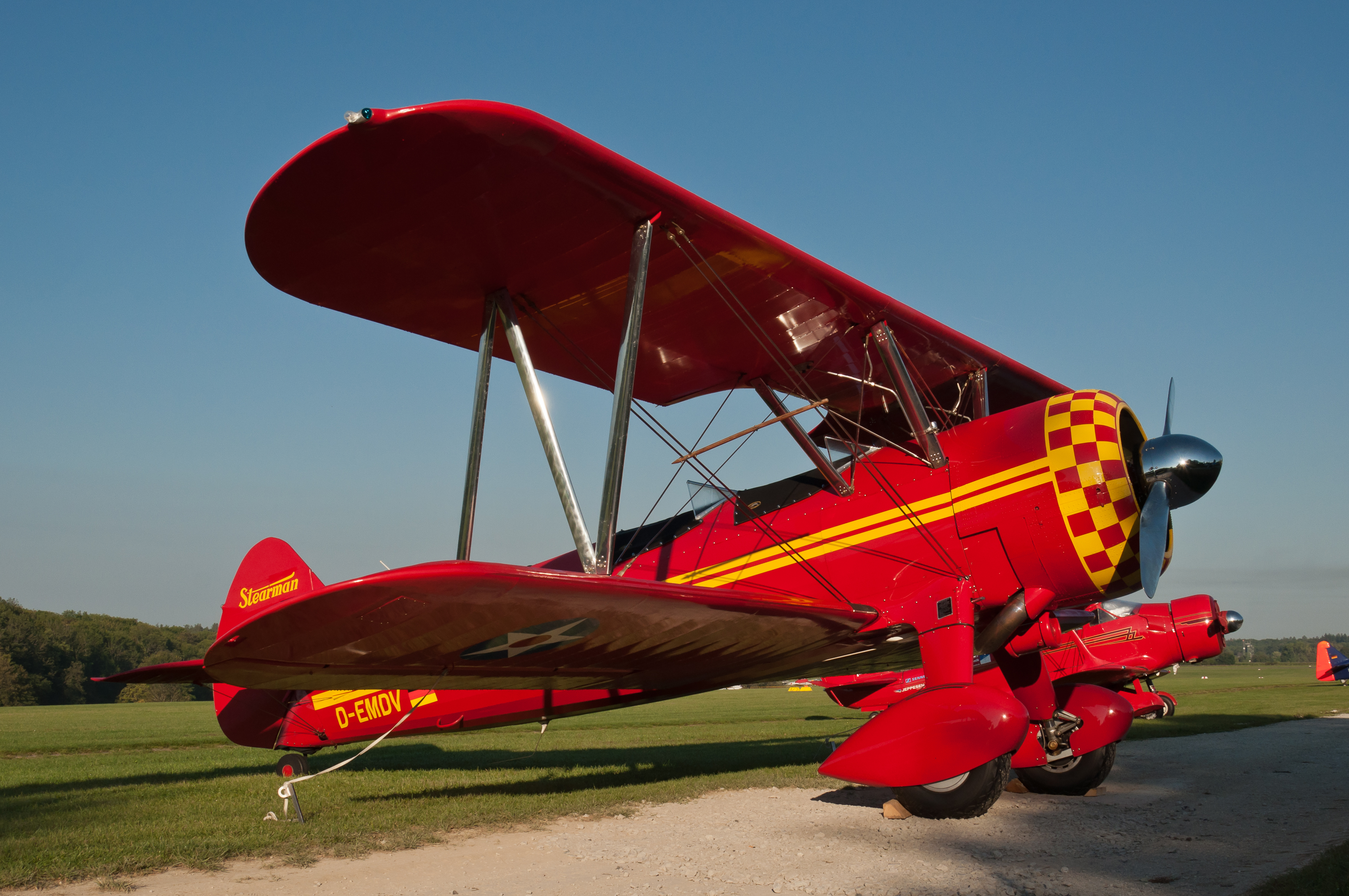 Boeing-Stearman N2S-2-R985 Kaydet D-EMDV OTT 2013 02