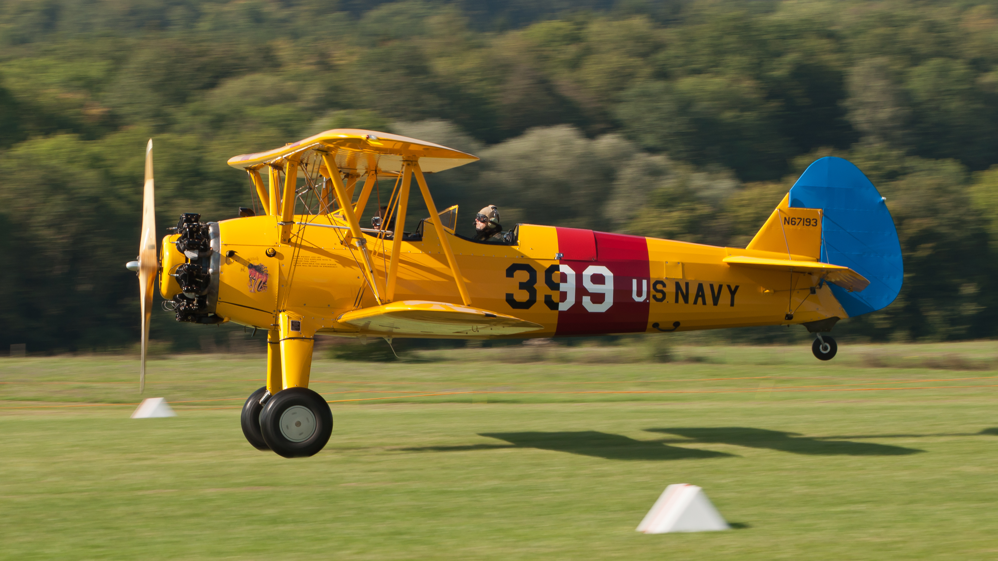 Boeing N2S-5 Kaydet E75 N67193 OTT 2013 02