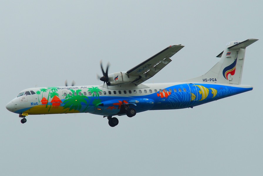 Bangkok Airways ATR 72-212A; HS-PGA@BKK;30.07.2011 613eq (6042409536)