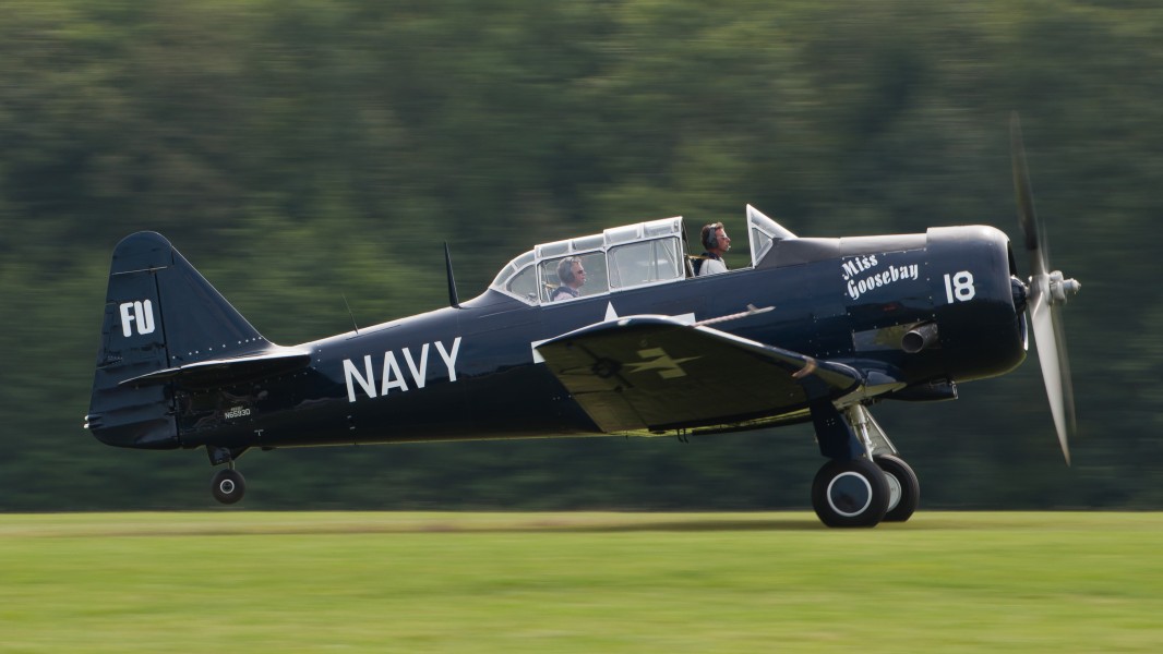 North American AT-6G Texan N6593D OTT 2013 11