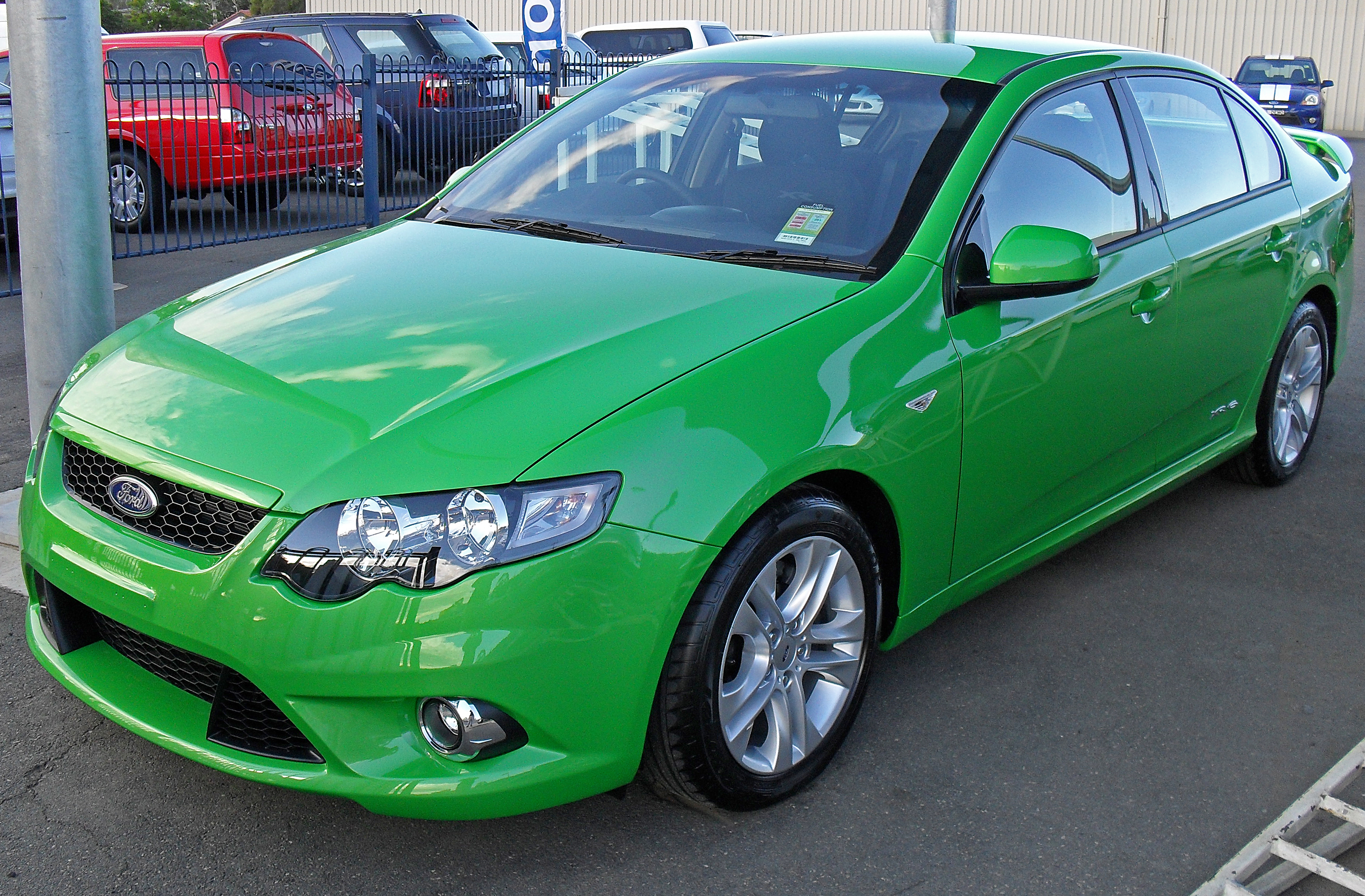 2008-2009 Ford FG Falcon XR6 (Green) 01