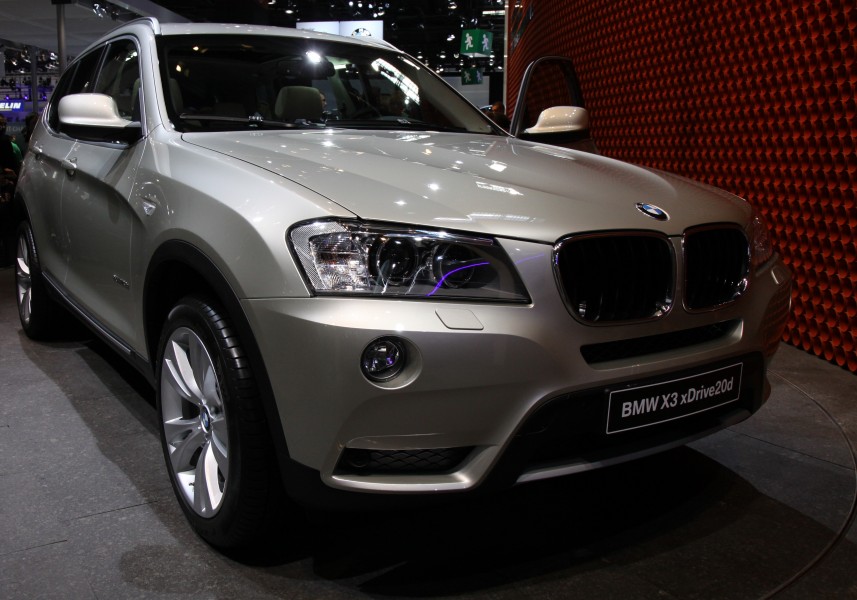 Paris - Mondial de l'automobile 2010 - BMW X3 - 002