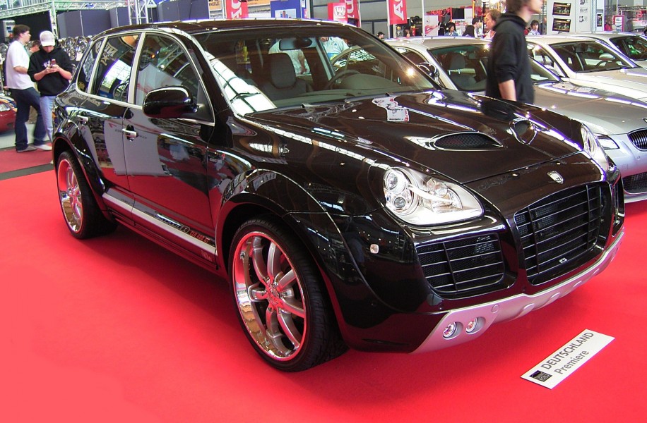 Tuned Porsche Cayenne