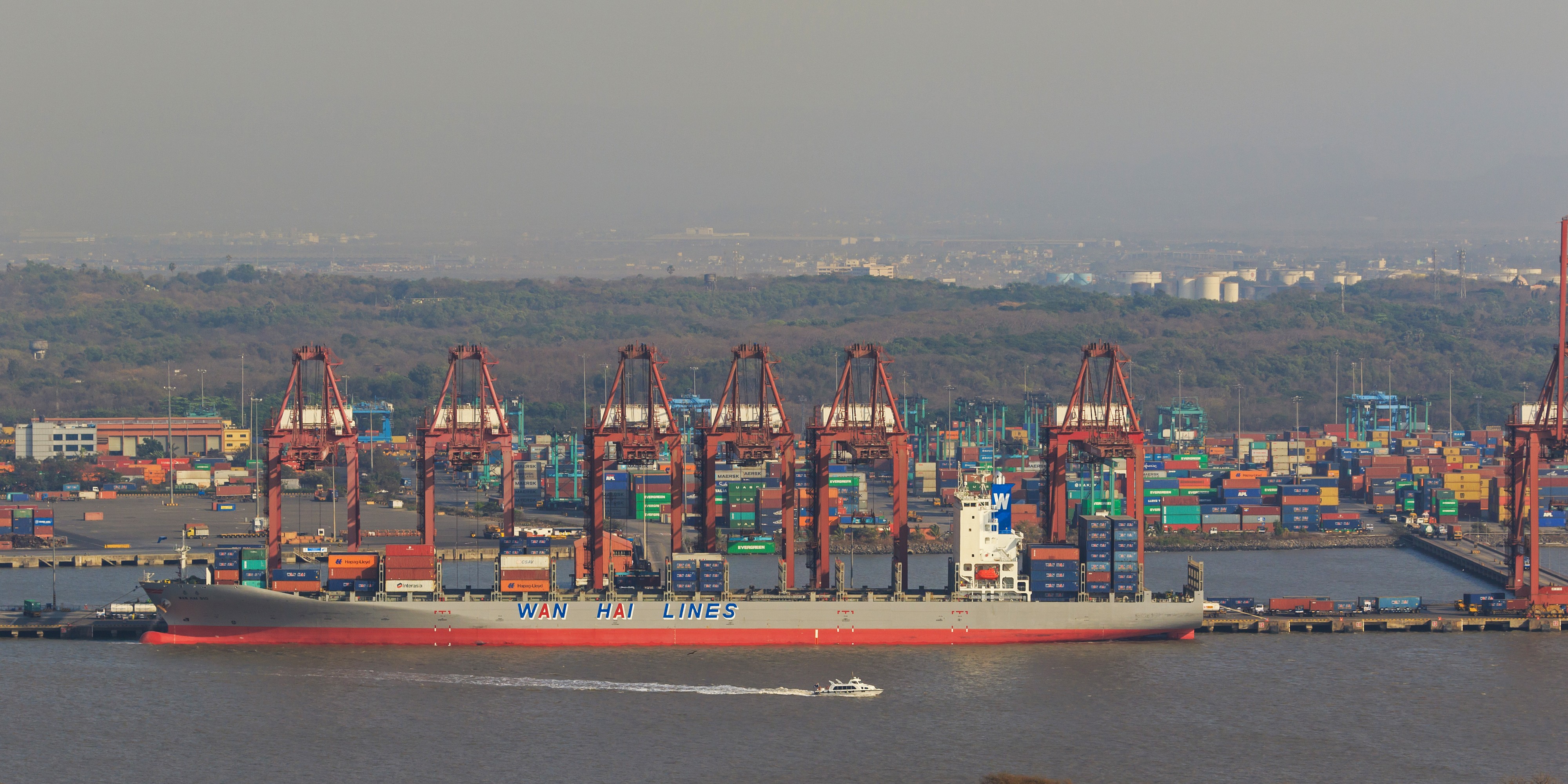 Thane Creek and Elephanta Island 03-2016 - img27 view from Cannon Hill